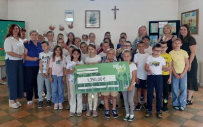 ZELENI KORAK – Učenici Područne škole Jaruge dobili nagradu za doprinos zaštiti okoliša